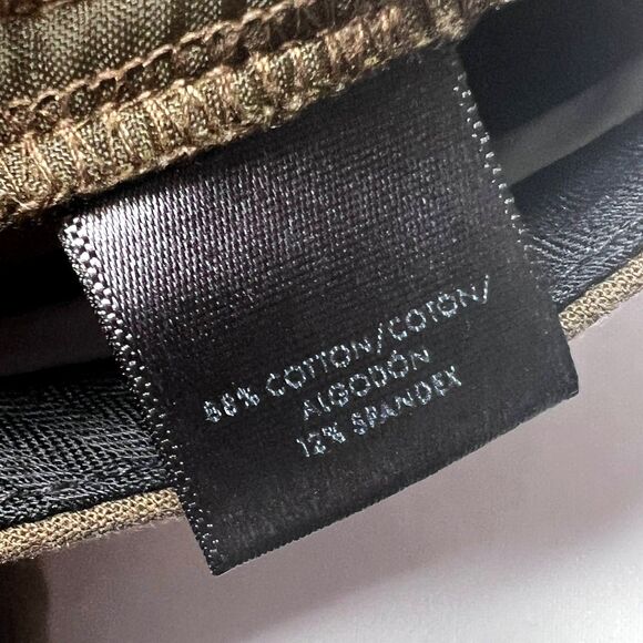 Ann Taylor Devin Fit Slim Tailored Ankle in Olive - Picture 8 of 8